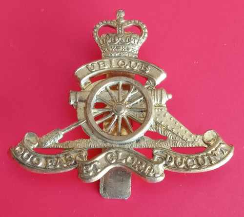 Royal artillery regiment brass - artillery,