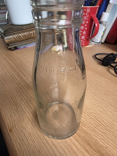 Vintage milk bottle - vintage,