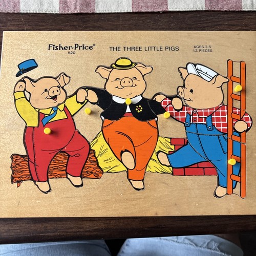 Wooden puzzle fisher price the - wooden, fisher-price