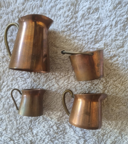 Set minature copper - 4,