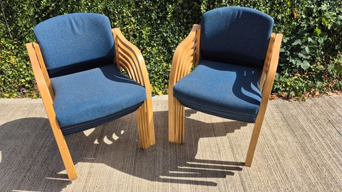Wooden stacking chairs - 10,