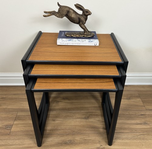 Plan style mid - mid-century, teak