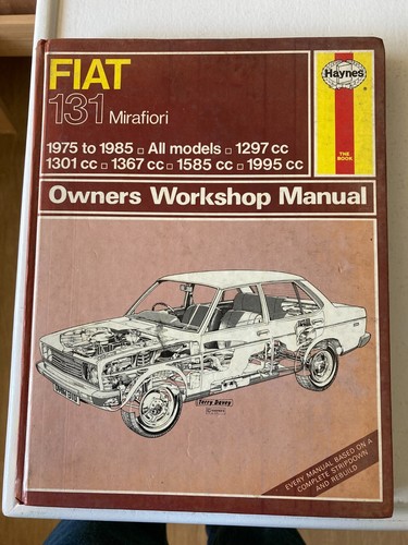 Fiat 131 mirafiori haynes - fiat,