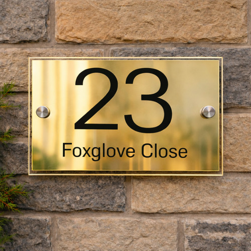 House number plaques door - house,