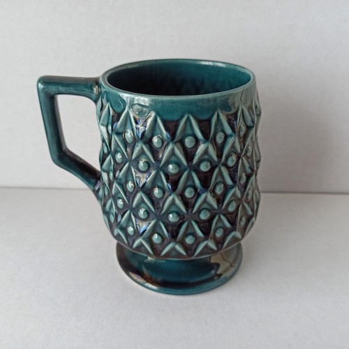 Vintage glazed majolica 1970s - vintage,