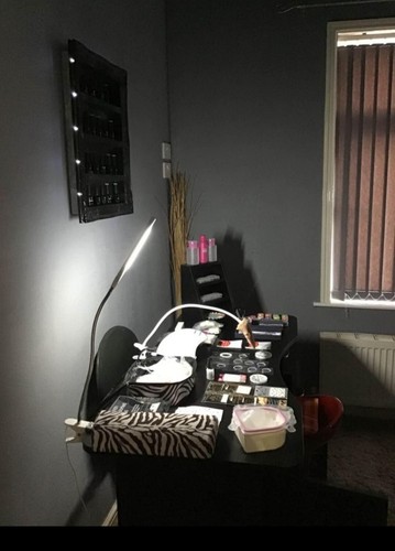 Nail station and accessories - nail,