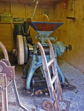 Photo - Turtley Corn Mill - grain crusher and diesel engine  c2014
