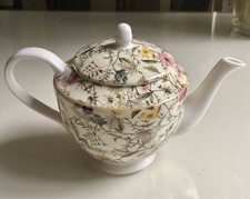 Maxwell & Williams Kilburn Cashmere Bone China Teapot For One Summer Blossom