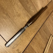 Woodturning 21 mm  wide spindle gouge by Woodcock Sheffield Steel 