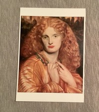 1 Art Postcard, Helene of Troy, Dante G. Rossetti, Woman, Portrait, New