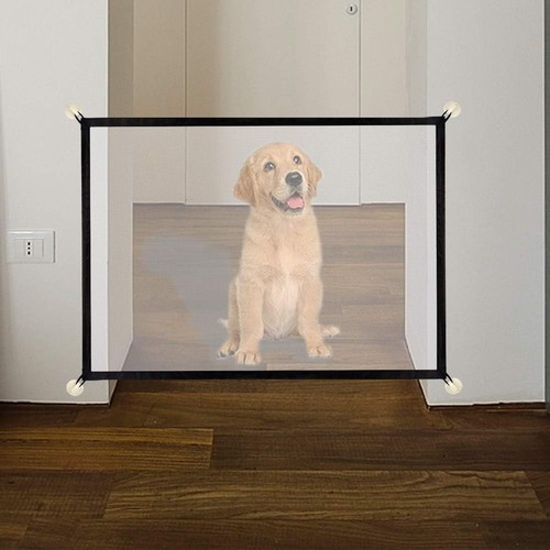 Retractable pet dog gate - pet,