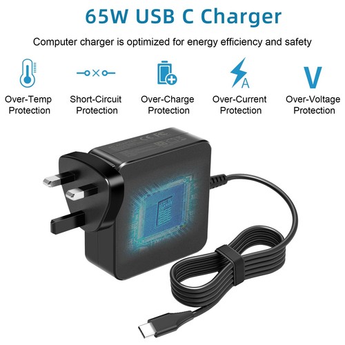 65w usb laptop charger - usb,