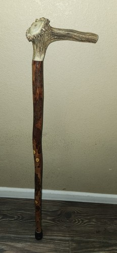 Vintage antique antler stag - vintage,