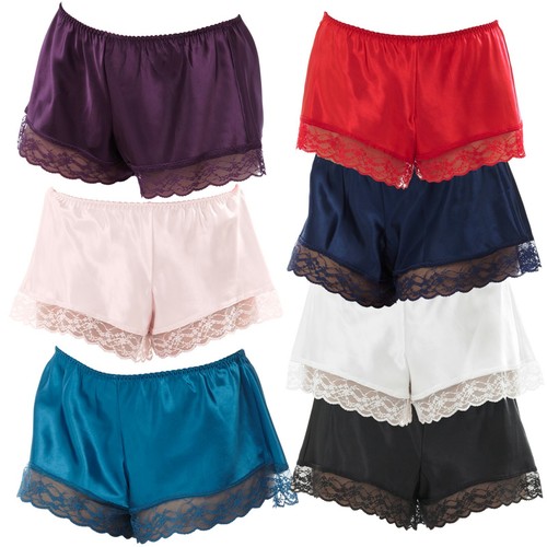 French knickers satin lace - satin,