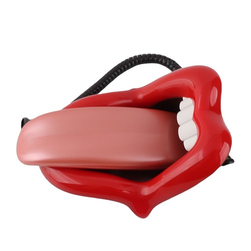 Red mouth telephone novelty - red,