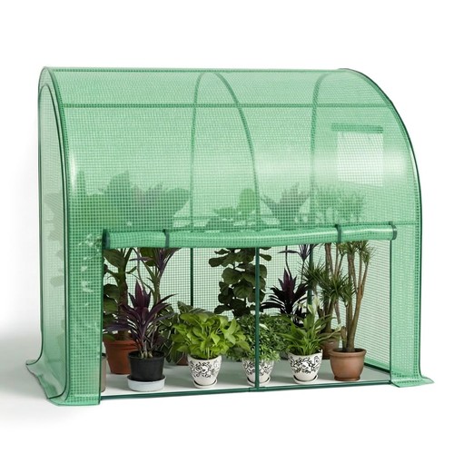 Lean wall greenhouse - wall, 200