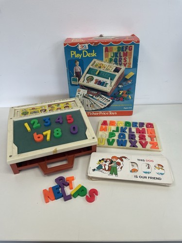 Vintage fisher price - fisher, school