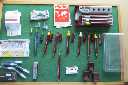 Rotring job lot isograph - rotring,