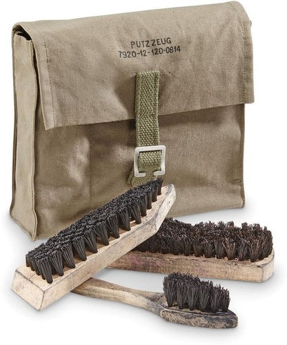 German army shoe cleaning - army,