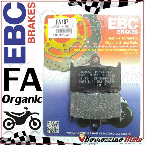Brake pads anterior - anterior, organic