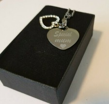 Personalised engraved silver