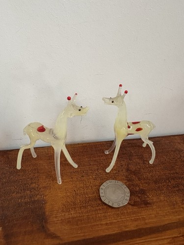 Two small lampwork possibly - two,