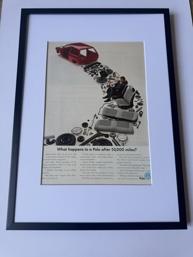 Framed original mk2 polo c - framed,