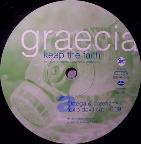 Graecia keep the - faith, vinyl