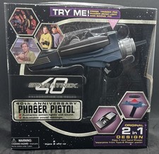 Star Trek 40th Anniversary Phaser Pistol 2-in-1 Art Asylum Diamond