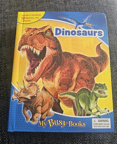 Phidal busy books dinosaurs - busy,