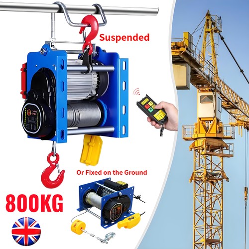 Suspended electric winch - suspended,