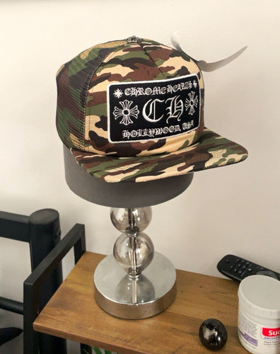 Chrome hearts trucker hat camo - hearts,