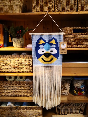 Bluey macrame wall hanging - wall,