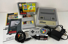 SNES Console Nintendo Game Bundle Boxed Lot Super Mario Donkey Kong Tiny Toons
