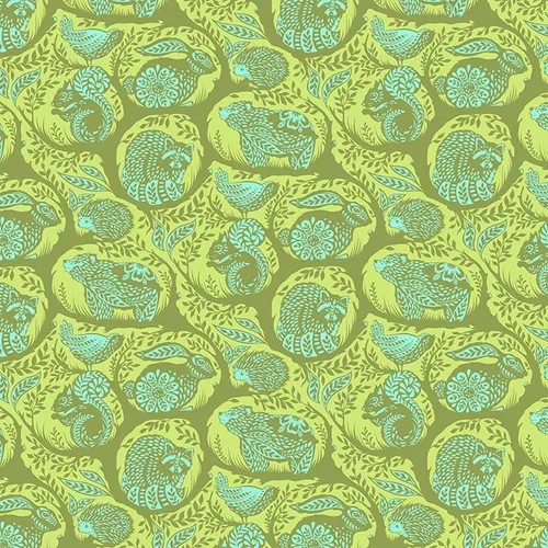 Tula pink fabric - fabric, slow
