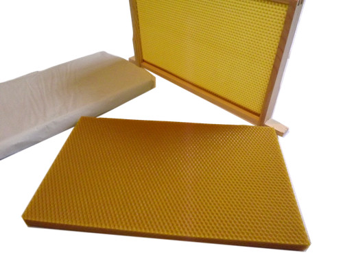 Unwired brood foundation 20 - unwired,