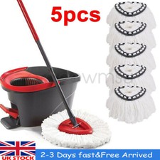 5x Mop for Vileda Wring Mopping Replacement Clean Microfibre Mop Refill Head UK