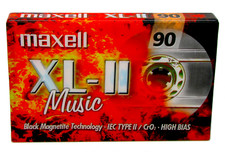 MAXELL XL-II 90 MINUTES BLANK
