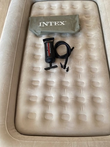 Kids intex blow bed - up,