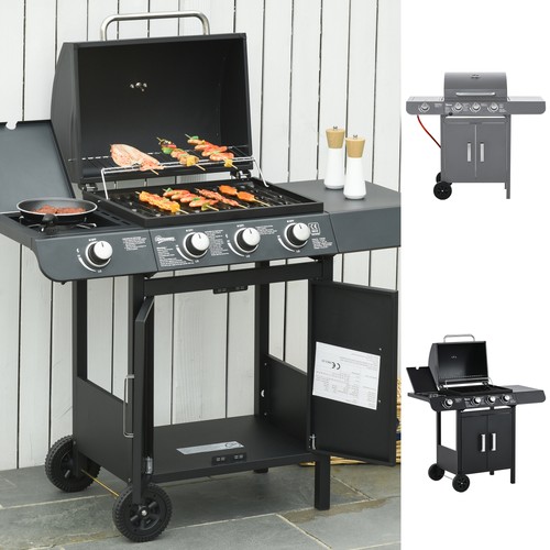 Gas barbecue grill burner - gas,