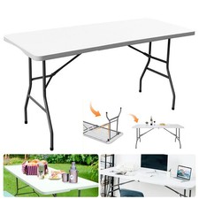 6ft Folding Trestle Table