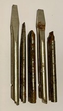 Vintage Bits x 5 For Stanley