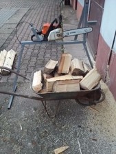 Metal Log Saw Horse With Holder For Logs Ideal For all Chainsaw - link to video 
