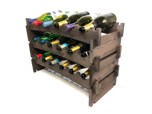 Large wooden wine - wine, rustic