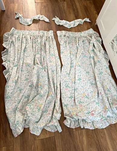Vintage floral pencil pleat - vintage,