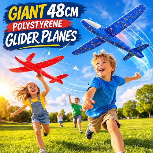 Giant stunt plane foam glider - stunt,