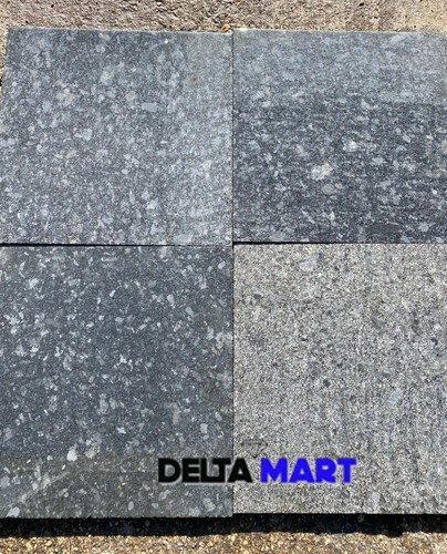 Steel grey granite - granite, paving