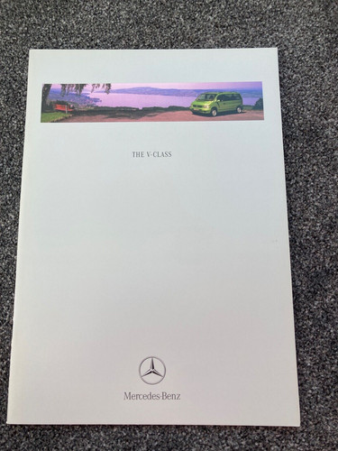 Mercedes benz class - v-class, brochure