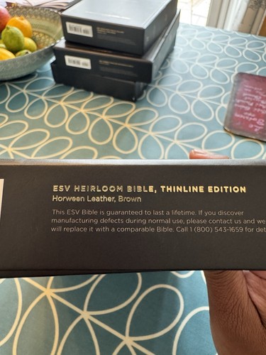 Crossway esv heirloom bible - heirloom,