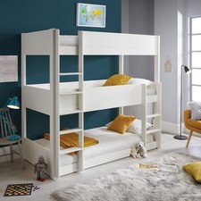 Snowdon White Three Tier Bunk